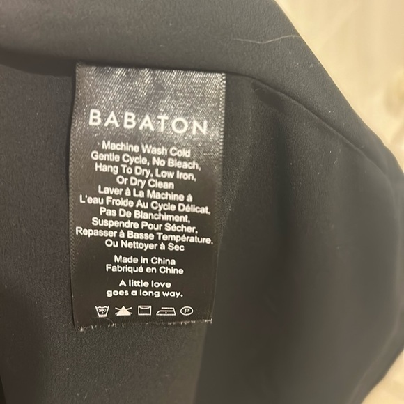 Babaton Aritzia Wallace Wrap dress in black, size XS - Picture 2 of 10